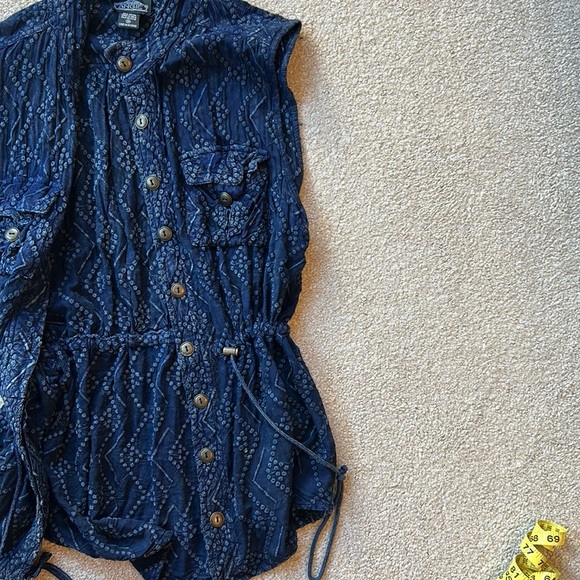 Casual Vest Long Textured SUPER FAST SHIPPING - Picture 14 of 15